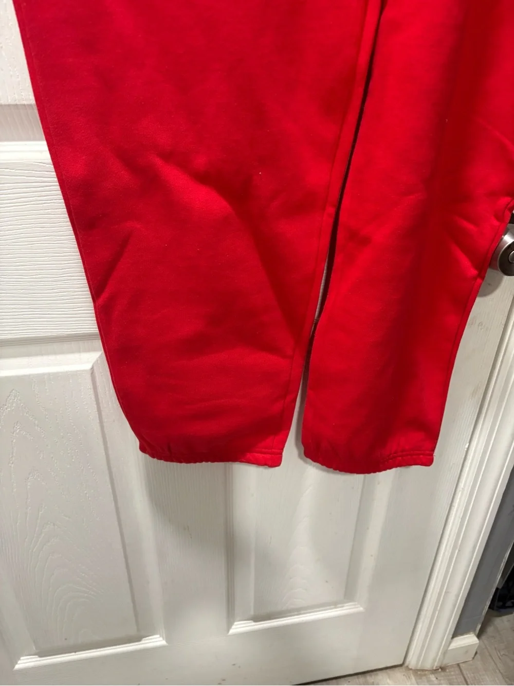 Ananke Red Fleece jogger- 2X BNWT- unisex- POT-2/16